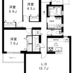 上用賀タウンホーム315 間取り