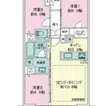 シティテラス大森西521 間取り