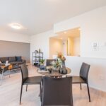 亀戸レジデンス1209亀戸レジデンス12階のリビング・ダイニング