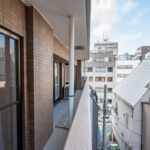 ダイアパレスグランデージ日本橋ダイアパレスグランデージ日本橋509のバルコニー