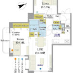 藤和シティホームズ駒込601 間取り