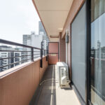 コスモ日本橋浜町1503コスモ日本橋浜町1503のバルコニー