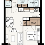 両国緑スカイハイツ609 間取り