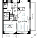 春日ビューハイツ505 間取り