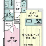 ソルフィエスタ御徒町702 間取り
