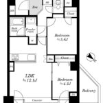 グランドメゾン白山501 間取り