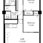 シャルマン築地明石町707 間取り