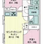 ライオンズマンション池袋要町第２901 間取り