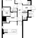 セザール京成小岩401 間取り
