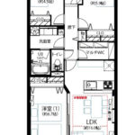 落合南長崎パークハウス403 間取り
