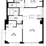 中銀音羽マンシオン801 間取り