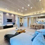 晴海アイランドトリトンスクエアビュータワー4306晴海アイランドトリトンスクエアビュータワー215のリビング・ダイニング