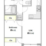 インペリアル広尾212 間取り