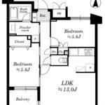 マークス亀戸1314 間取り