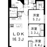 門前仲町サマリヤマンション1005 間取り