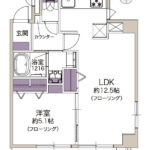トーカンキャステール本郷701 間取り