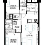 信濃町ハイム106 間取り