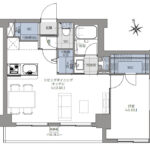 サンセール神楽坂609 間取り