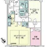 クレッセント千歳船橋インテイスト203 間取り