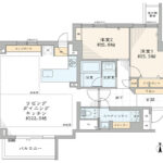 南青山パークマンション805 間取り