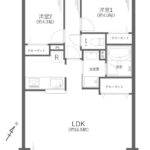 グランパーク深沢403 間取り