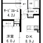 セザール上井草102 間取り