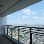 富久クロス5218富久クロスコンフォートタワー5218のバルコニー