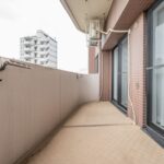 ライオンズシティ四ツ木401ライオンズシティ四ツ木4階のバルコニー