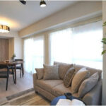 ライオンズマンション五反野第2503ライオンズマンション五反野第2503のリビング・ダイニング