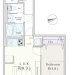 御徒町グリーンハイツ309 間取り