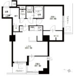 東急ドエルアルス根津1102 間取り