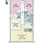 ダイアパレスグランデ西台114 間取り