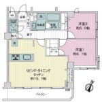 グレースハウス戸倉302 間取り