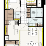 ヴァリウス代沢403 間取り