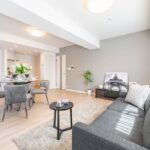 オーベル月島リバージュグラン803オーベル月島リバージュグラン8のリビング・ダイニング