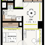 ペアシティルネッサンス711 間取り
