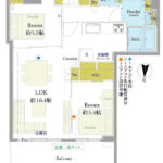 芝浦アイランドケープタワー4425 間取り