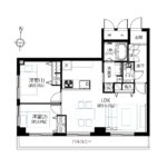 ウィンベルコーラス蓮沼303 間取り