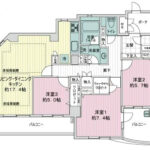 レーベンハイム志村プレノルガール801 間取り