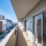 レーベンハイム志村プレノルガール801レーベンハイム志村プレノルガール800のバルコニー