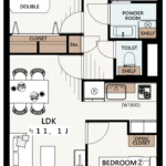 大森永谷マンション220 間取り