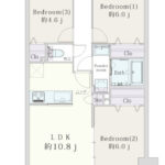 ライオンズガーデンコート練馬北町1004 間取り