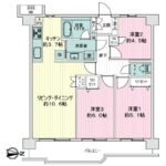 モアクレスト南小岩304 間取り
