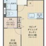 第１東個マンション409 間取り