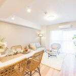 セザールパークサイド石神井公園1407セザールパークサイド石神井公園1407のリビング・ダイニング