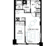 ライオンズマンション蓮沼602 間取り