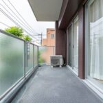 グローベル志村坂上プライムシティ203グローベル志村坂上プライムシティ203のバルコニー