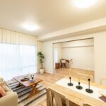 ヴィオスガーデン城山1004ヴィオスガーデン城山1004のリビング・ダイニング