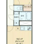 大森永谷マンション1113 間取り