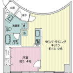 池袋シティハウス801 間取り